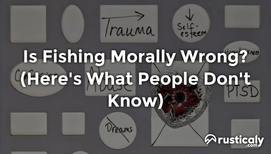 is fishing morally wrong