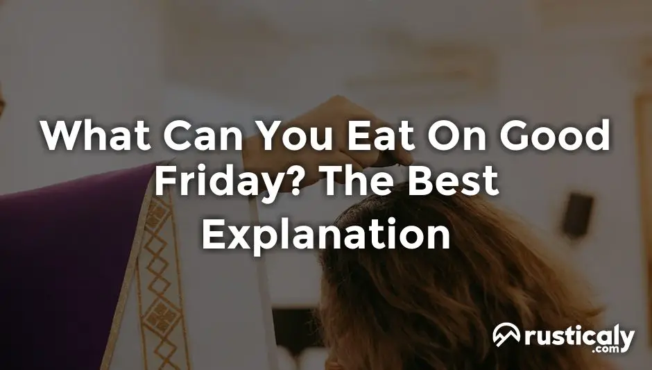 what can you eat on good friday