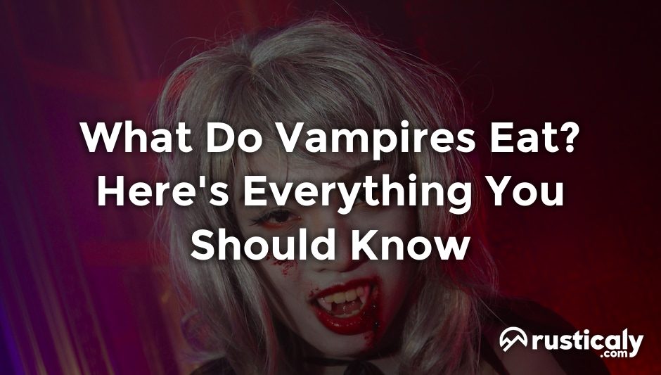 what do vampires eat