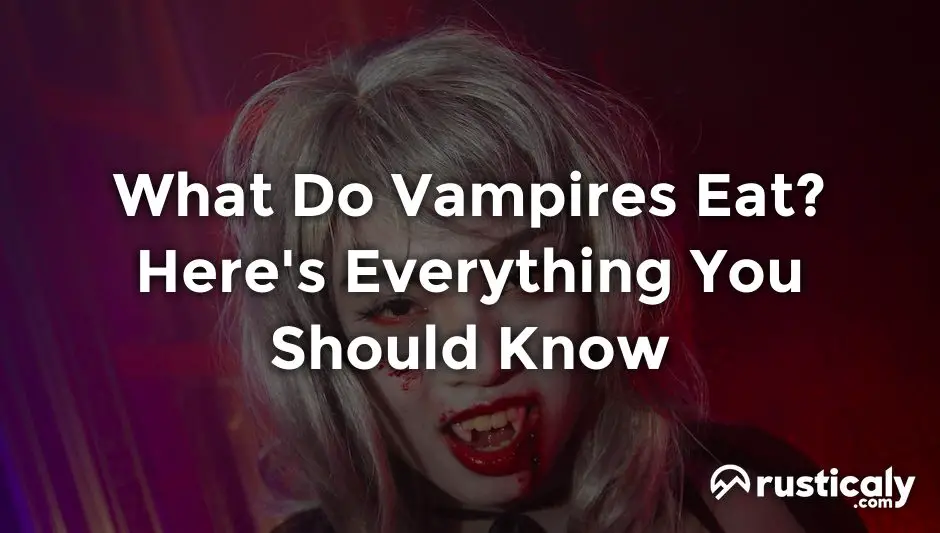 what do vampires eat