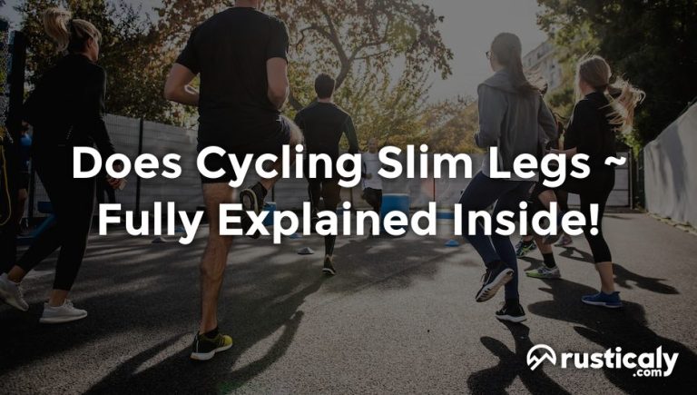 does cycling slim legs