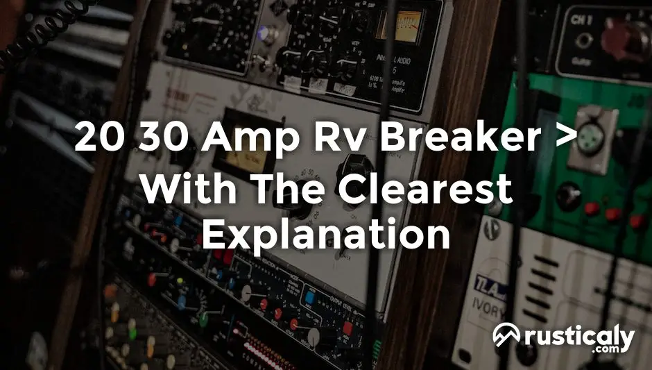 20 30 amp rv breaker