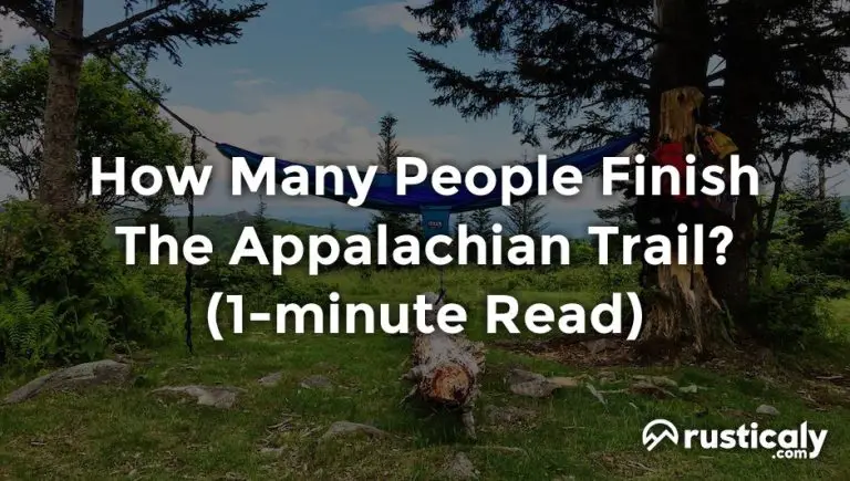 how many people finish the appalachian trail