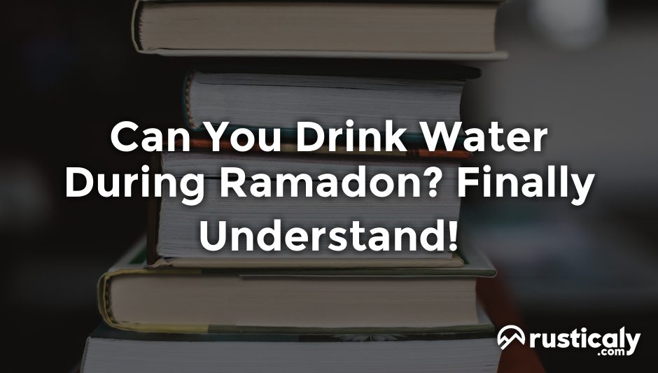 can you drink water during ramadon