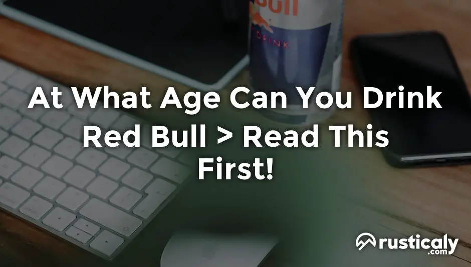 at what age can you drink red bull