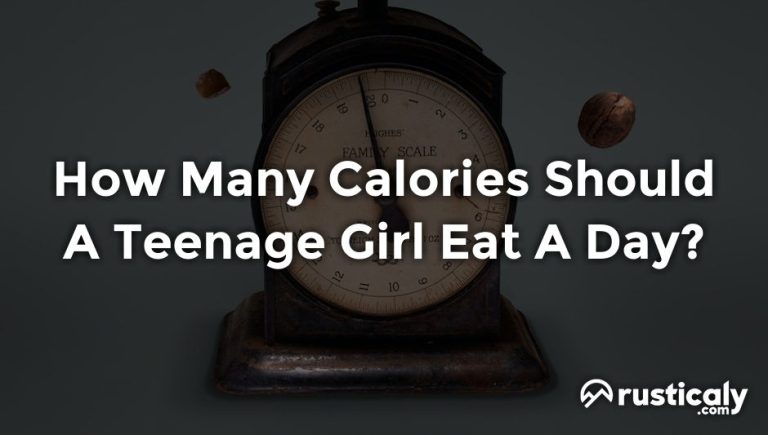 how many calories should a teenage girl eat a day
