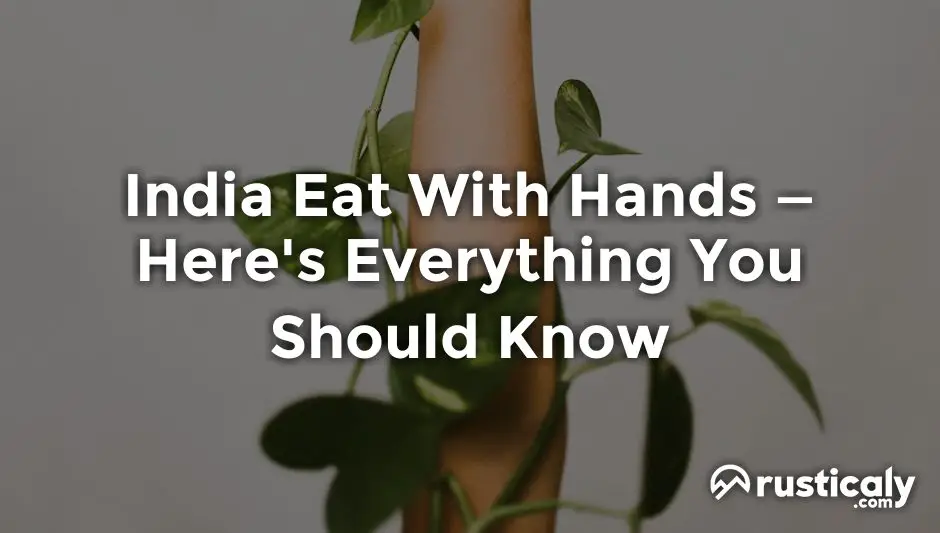 india eat with hands
