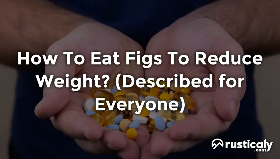 how to eat figs to reduce weight