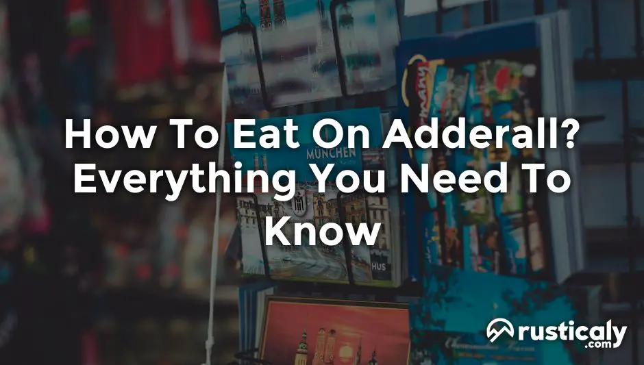 how to eat on adderall