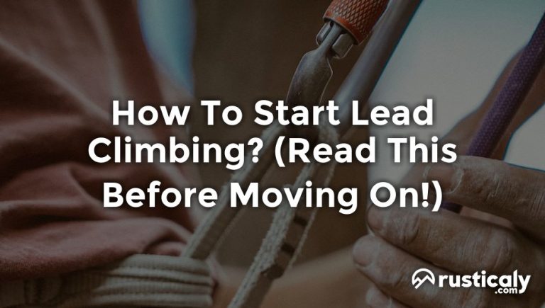 how to start lead climbing