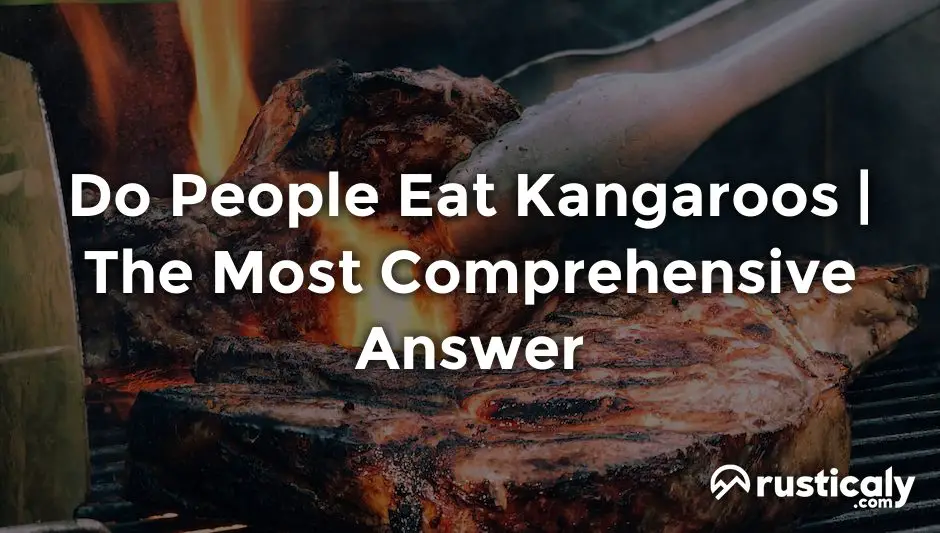 do people eat kangaroos