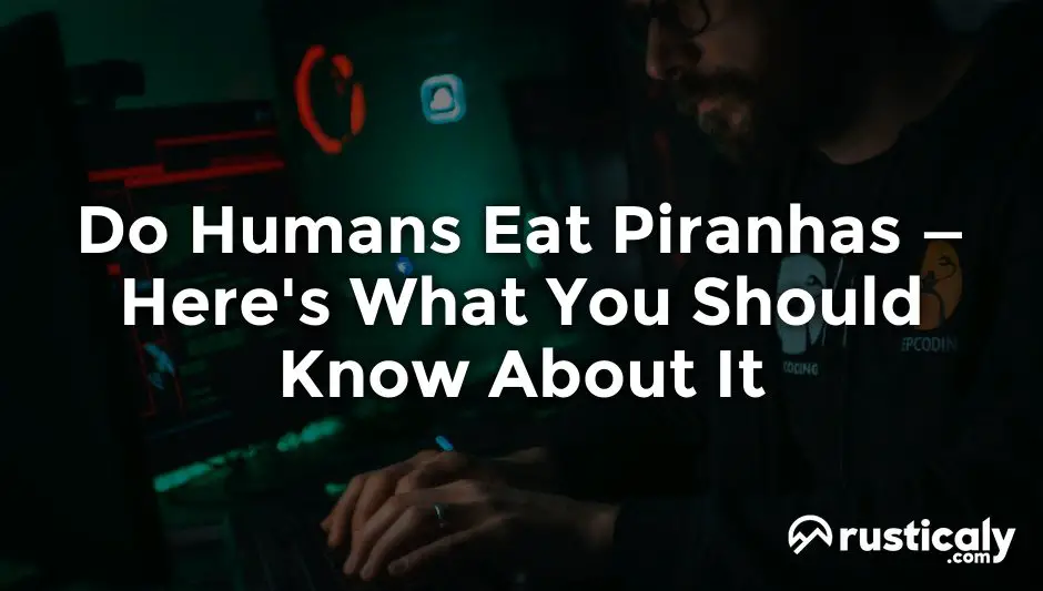 do humans eat piranhas