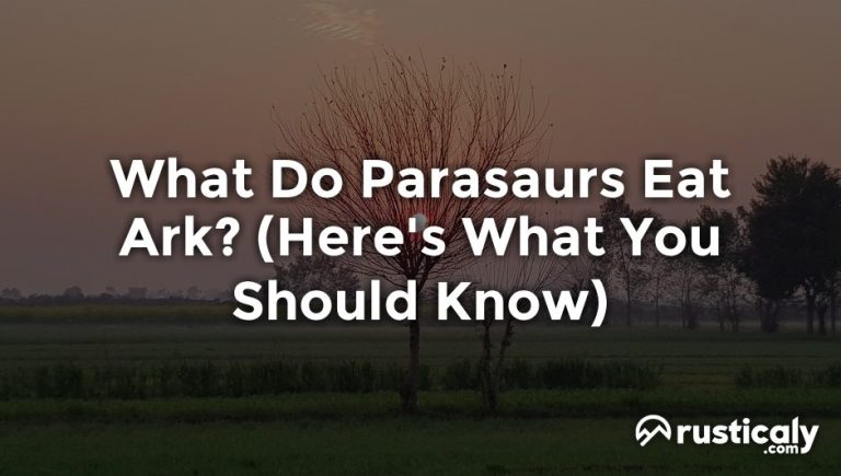 what do parasaurs eat ark