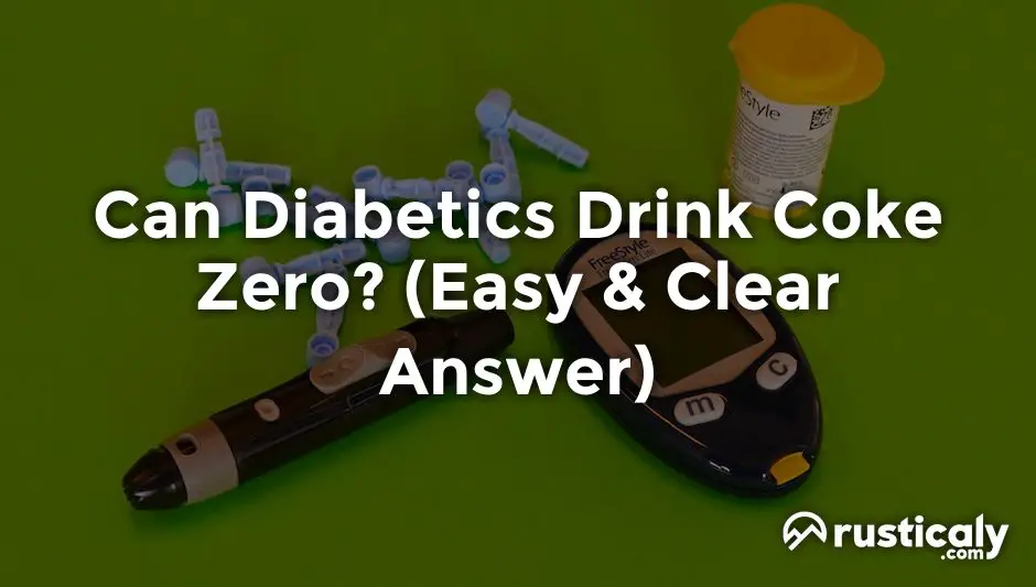 can diabetics drink coke zero