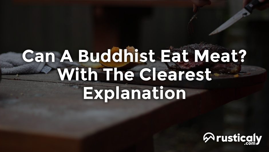 can a buddhist eat meat