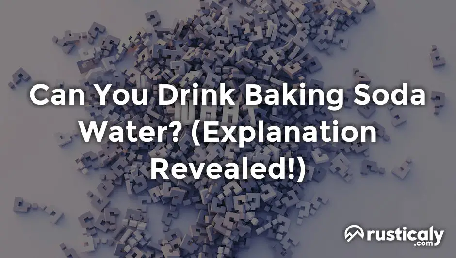 How Much Baking Soda Can You Drink at Jerry Lozano blog