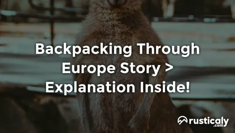 backpacking through europe story