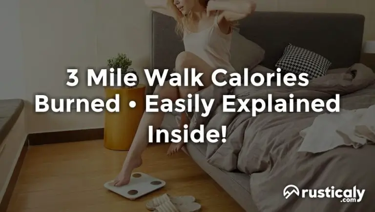 3 mile walk calories burned