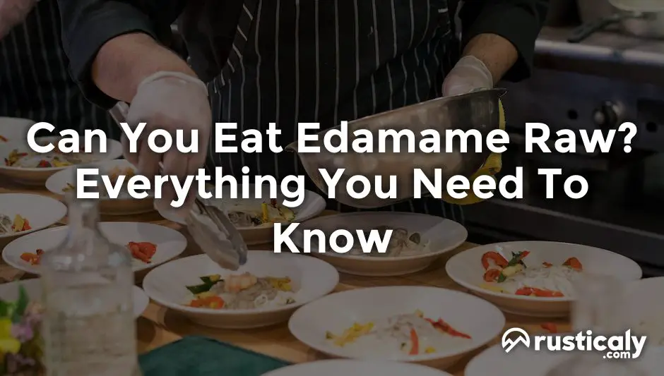 can you eat edamame raw