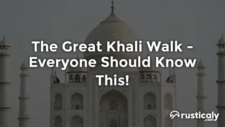the great khali walk