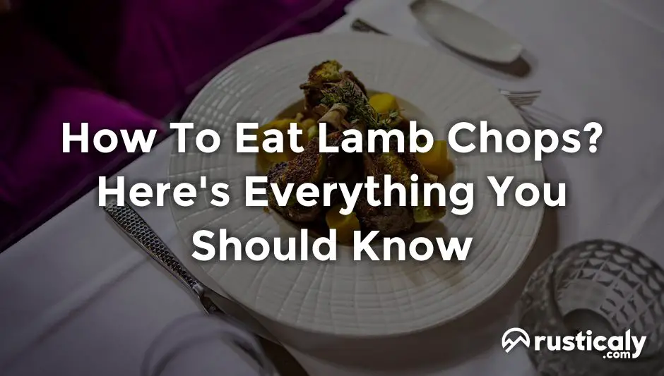 how to eat lamb chops