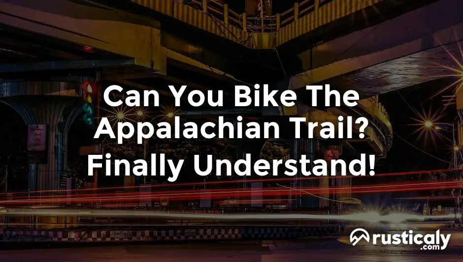 can you bike the appalachian trail